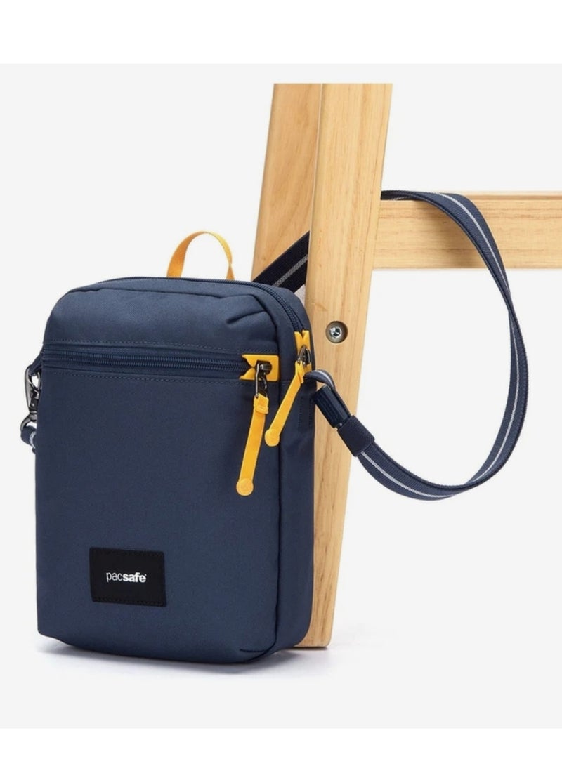 Pacsafe Pacsafe GO Anti-Theft Crossbody Bag - Coastal Blue, 4.5L, RFID Blocking, Cut-Resistant Strap, Water Resistant, Accessory Design  - Image 2