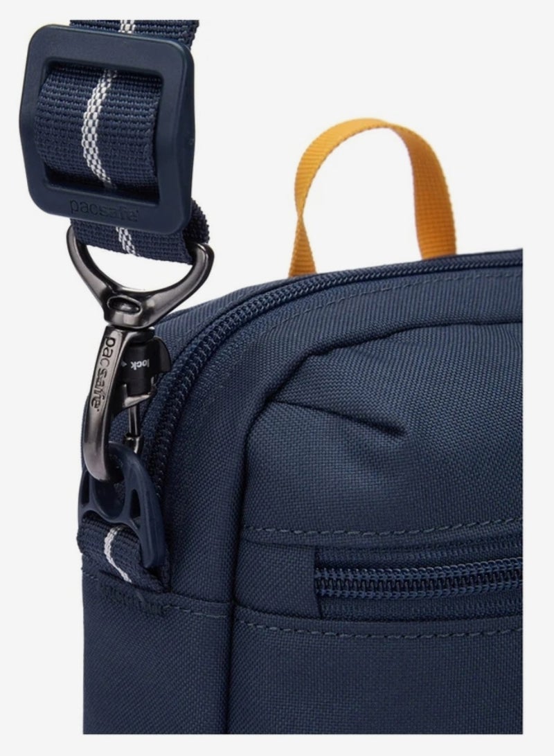 Pacsafe Pacsafe GO Anti-Theft Crossbody Bag - Coastal Blue, 4.5L, RFID Blocking, Cut-Resistant Strap, Water Resistant, Accessory Design  - Image 3
