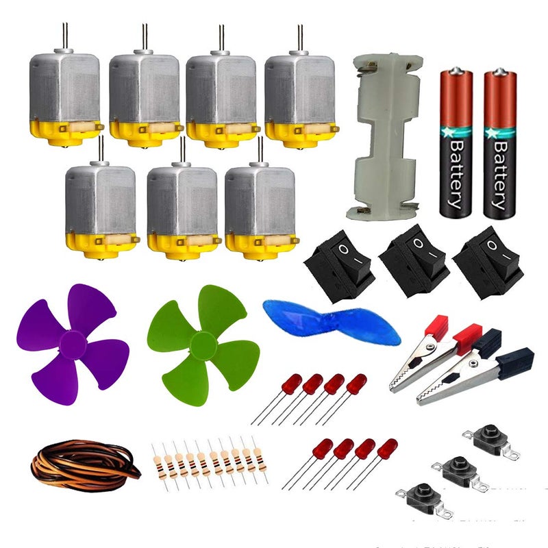PGSA2Z® Electronics Loose Parts Materials Science Project Kit (Multicolour). - Image 5