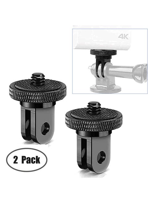 Camera Tripod Mount Adapter 2-Piece for GoPro Hero Insta360 ONE X2
