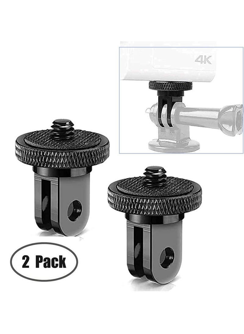 Camera Tripod Mount Adapter 2-Piece for GoPro Hero Insta360 ONE X2