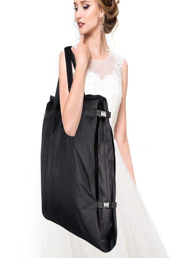 Zilink Wedding Dress Garment Bag 72" Dress Bags for Gowns Long, Black, 72" - Image 3
