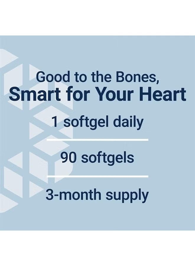 Life Extension Super K – Vitamin K1 and Two Forms of K2 for Bone, Heart, and Arterial Health - Gluten-Free, Once Daily, Non-GMO - 90 Count (Pack of 1) - Image 5