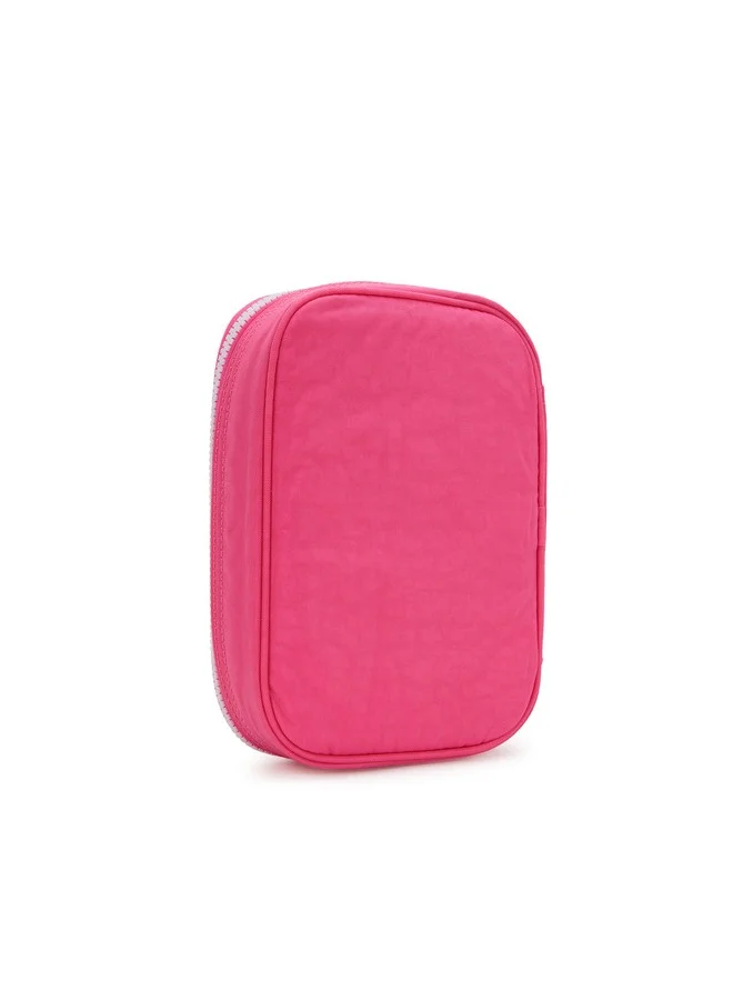 kipling 100 Pens Happy Pink C Large Pencase