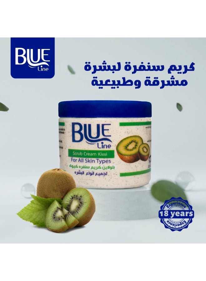 بلو لاين كريم مقشر للوجه بنكهة الكيوي 300 غرام - Image 3