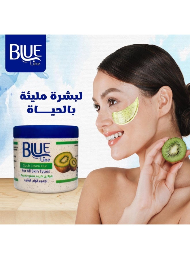 بلو لاين كريم مقشر للوجه بنكهة الكيوي 300 غرام - Image 4