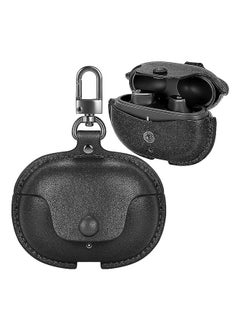 Muyixin Beats Studio Buds Case 2021 Full-Body Soft Shell Protective Leather Cover with Keychain  - Image 1