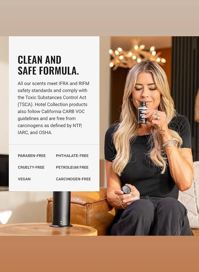 Hotel Collection November Rain Pro-Pod Oil Blend - Hotel Inspired for Luxury Essential Oil Diffusers - Aromatherapy Scent Diffuser Oil - Grapefruit, Orange, and Jasmine