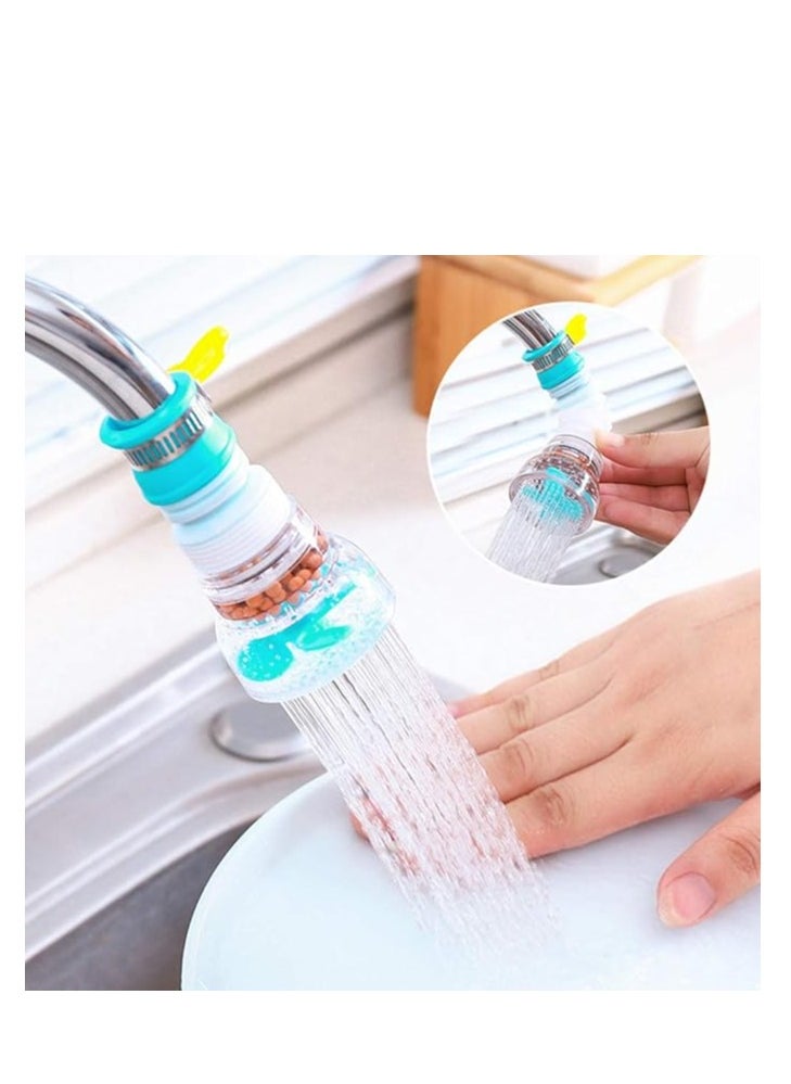 Generic - Activated Carbon Water Faucet, Upgrade 360 ​​Degree Adjustable Kitchen Faucet Nozzle Water Filter, Splash-Proof Multi-Function Filter Cartridge - Image 1