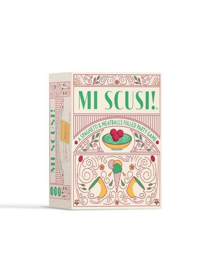 FITZ Mi Scusi Party Game - Hilarious Italian Family Card Game, Perfect for Game Night, Ages 14+, 2+ Players, 30 Minute Playtime, Made by Fitz Games - Image 1