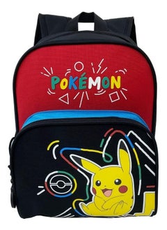 Pokemon Pokemon Kids Backpack School Backpack 30cm Pikachu School Supplies Backpack Black Official Product  - Image 1