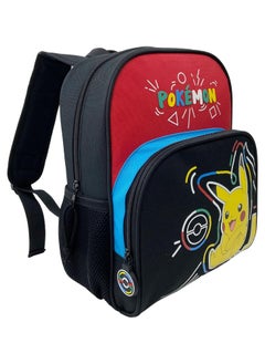 Pokemon Pokemon Kids Backpack School Backpack 30cm Pikachu School Supplies Backpack Black Official Product  - Image 2