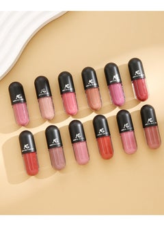 AMYTIS GARDEN A set of 6 long-lasting lipsticks in multi-coloured colours  - Image 3