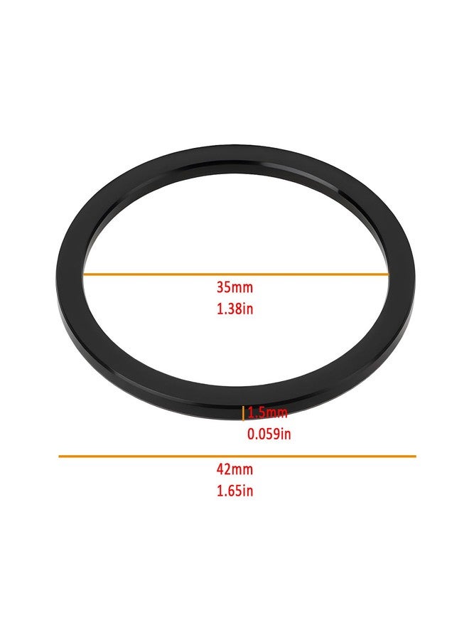 OTOTEC 4X 1.5mm Cassette Hub Spacer 42×35×1.5mm Aluminum Alloy Compatible with Shimano Bicycle - Image 4