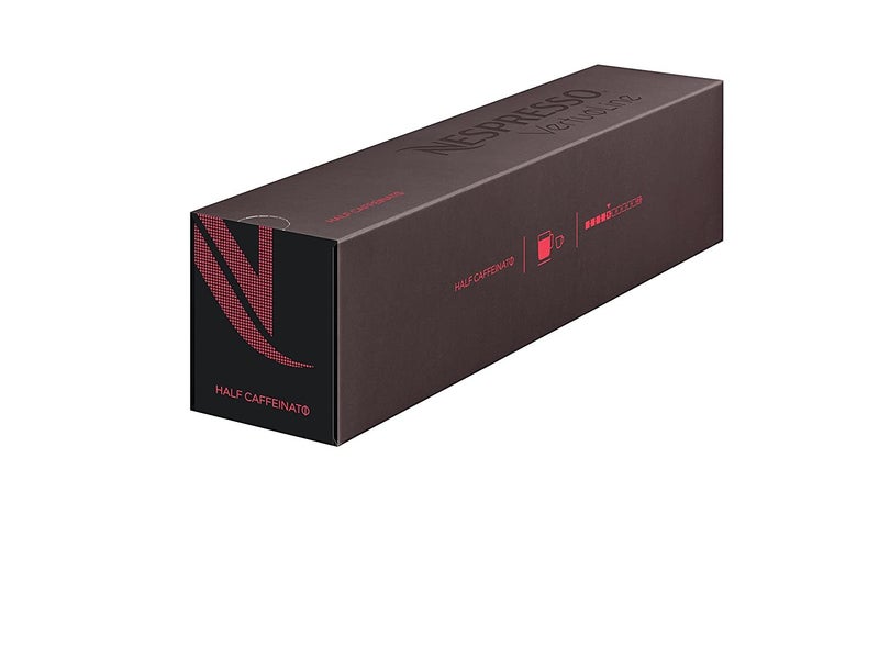 Nespresso Half Caffeinato Coffee Capsules Espresso 230ml Pack of 10 - Image 2