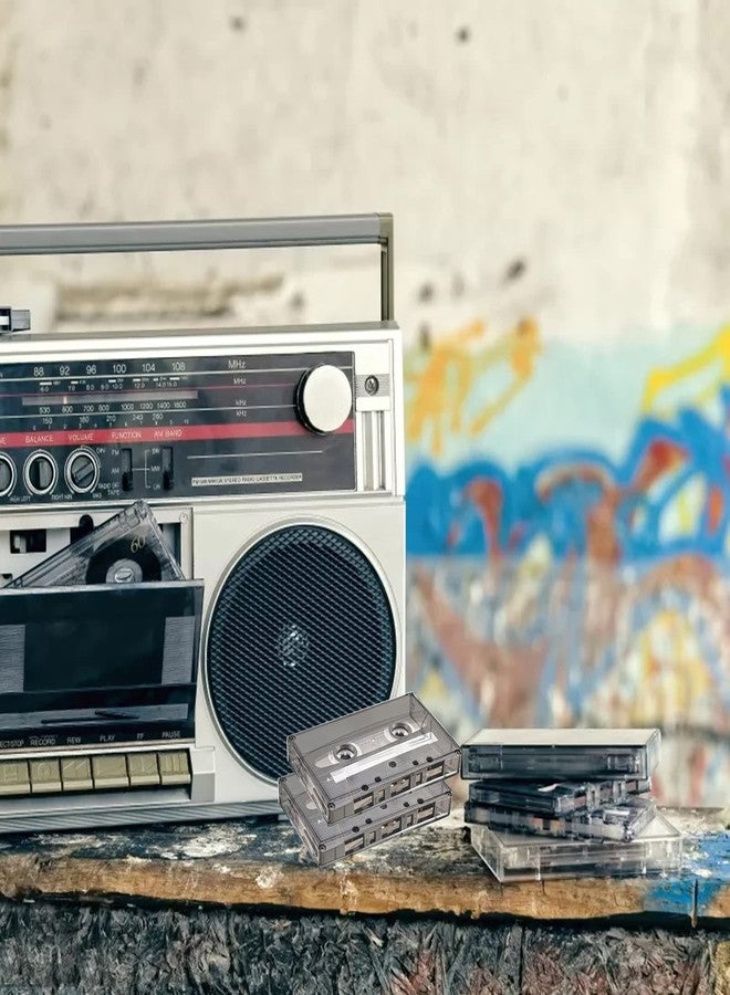 فاسموف علب أشرطة كاسيت من فاسموف، عبوة من 30 علبة، علب تخزين بلاستيكية شفافة، مثالية لتنظيم أشرطة الكاسيت الصوتية، 4.25 بوصة طول × 2.75 بوصة عرض × 0.6 بوصة ارتفاع - Image 5