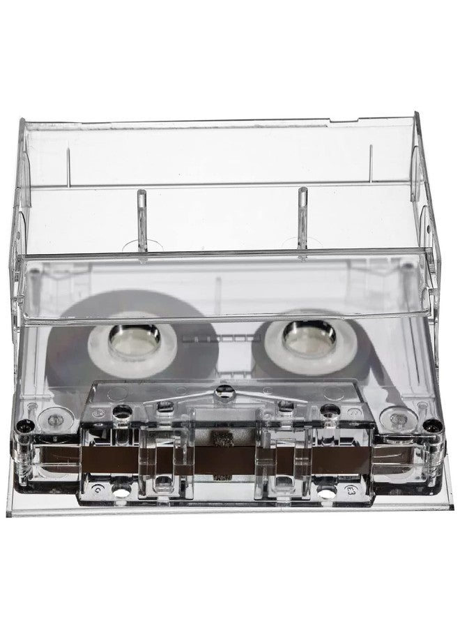 فاسموف علب أشرطة كاسيت من فاسموف، عبوة من 30 علبة، علب تخزين بلاستيكية شفافة، مثالية لتنظيم أشرطة الكاسيت الصوتية، 4.25 بوصة طول × 2.75 بوصة عرض × 0.6 بوصة ارتفاع - Image 3