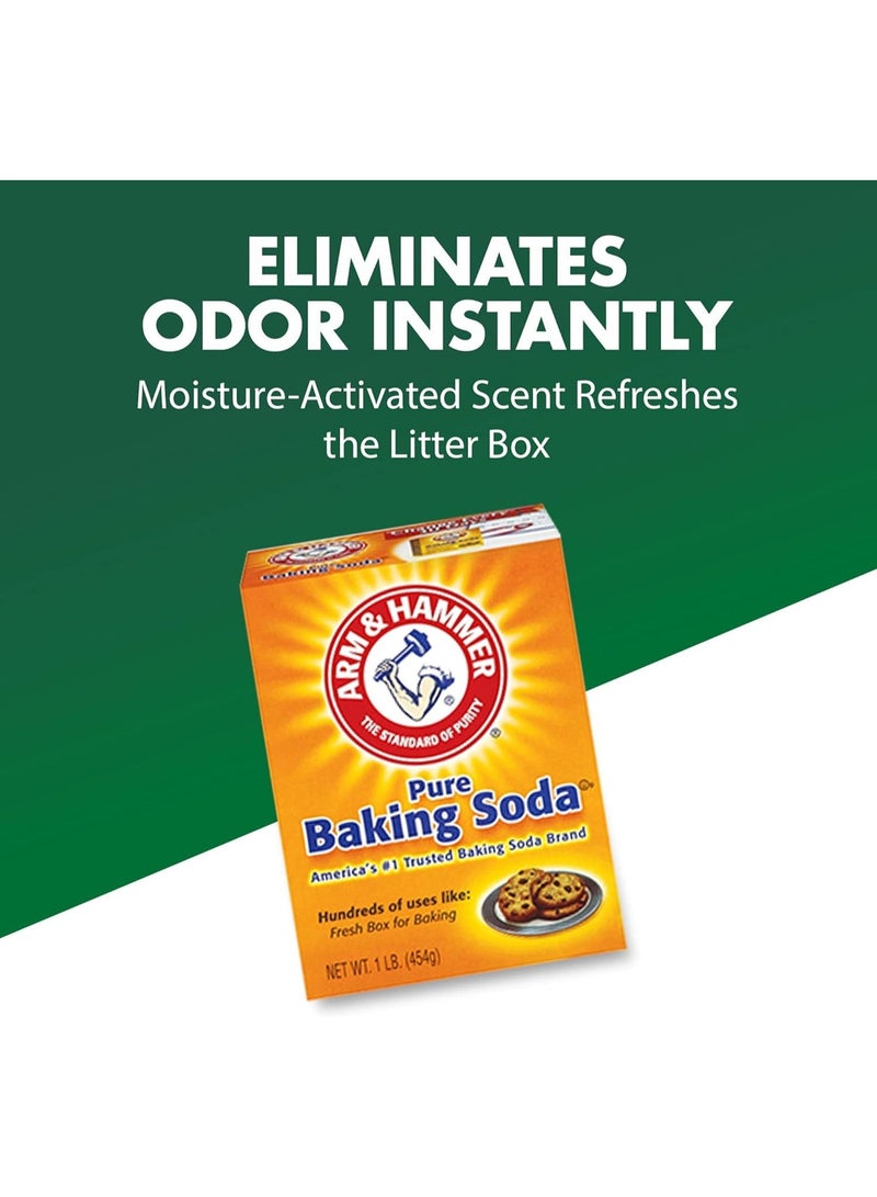 Hamer Arm & Hammer Cat Litter Deodorizer with Baking Soda 850g – Cat Litter Box Odor Eliminator - Image 3