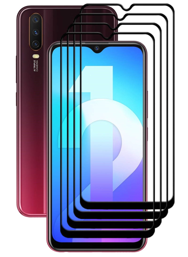 ACLIX 4 Pieces Antistatic ESD Dustproof Premium Quality High Definition Tempered Glass Screen Protector Designed For vivo Y12 - Image 1