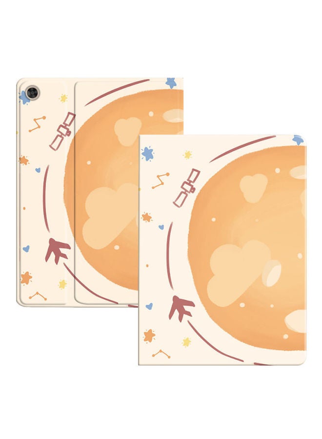 Applicable Small Tablet K16 Protective Case S12 Smart Learning Machine Computer Leather Case G12 Soft Case G16 All-inclusive Cartoon-Color:Solar System-Applicable Model:Small Degree Learning Machine C10 - Image 1