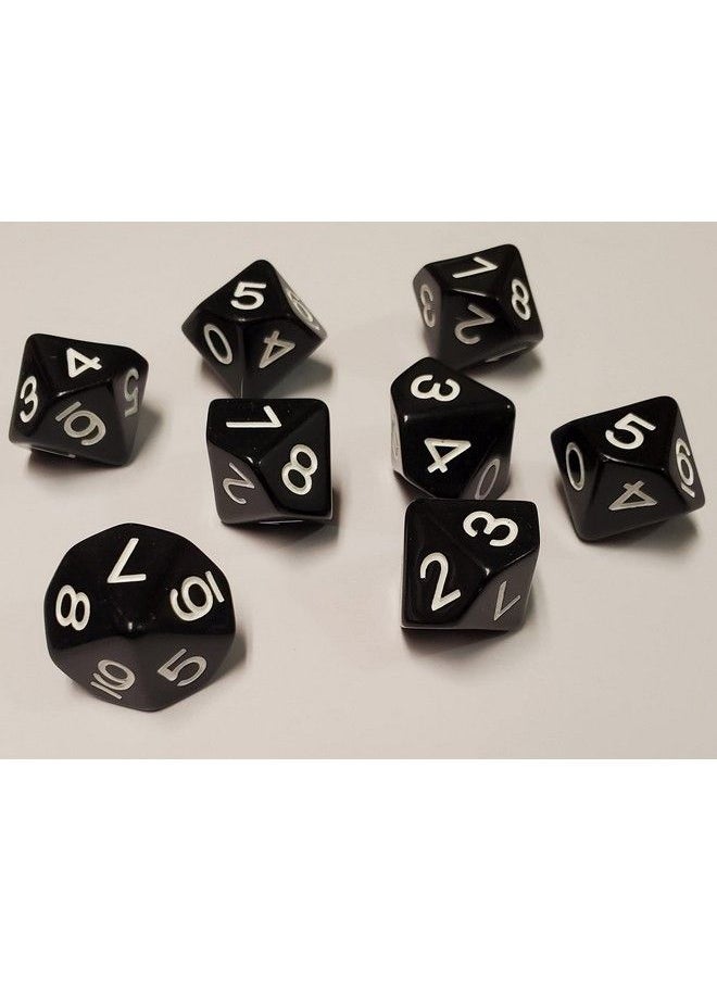 quEmpire - Spindown D10 Dice (8 Pack) Great For Magic: The Gathering - Image 1