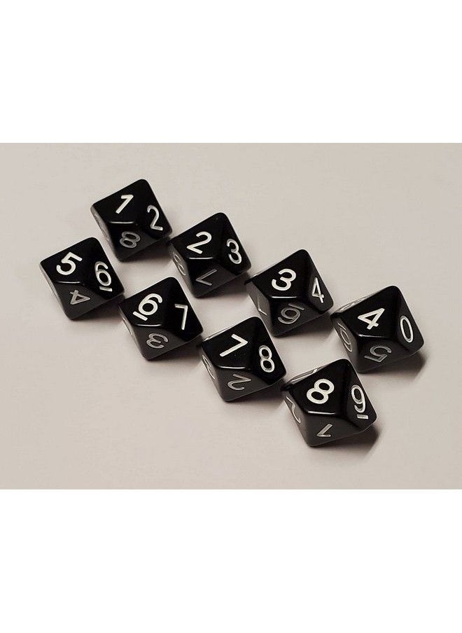 quEmpire - Spindown D10 Dice (8 Pack) Great For Magic: The Gathering - Image 1