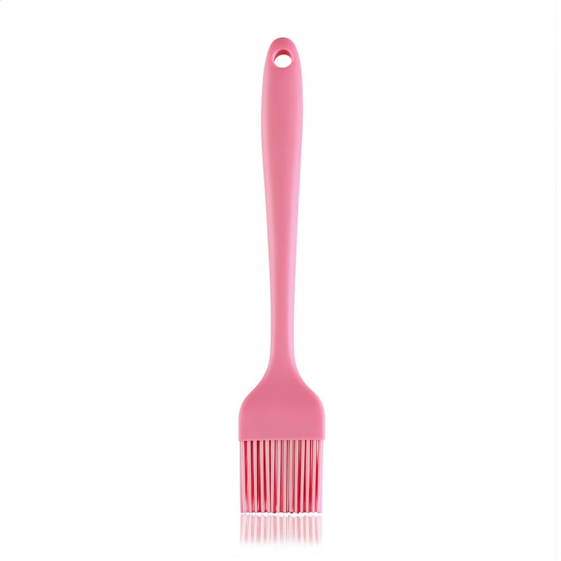 Silicone Basting Brush Multiscean Use Baking BBQ Pastry Cooking Red Small 29g - Image 1