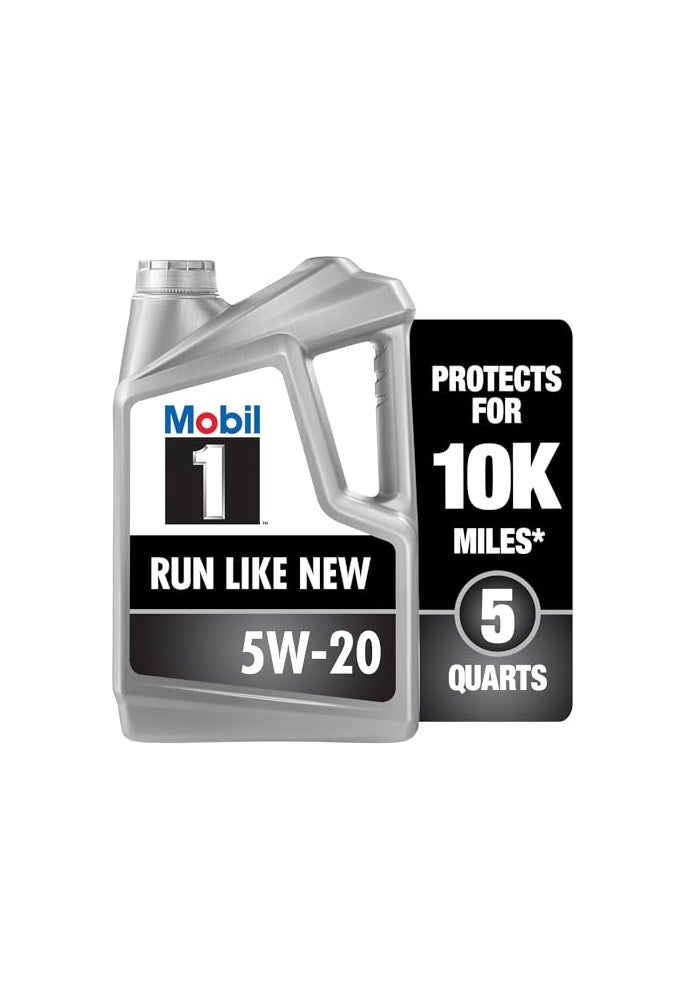Mobil 1 Advanced Full Synthetic Motor Oil 5W20 5 Quart - Image 1