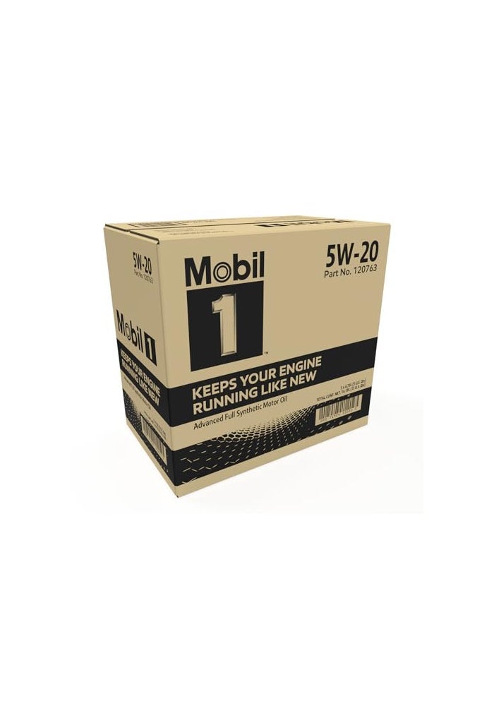 Mobil 1 Advanced Full Synthetic Motor Oil 5W20 5 Quart - Image 4