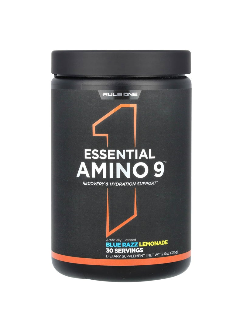Essential Amino 9, Blue Razz Lemonade, 12.17 oz (345 g)
