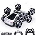 Bsgifts Remote Control Car 8 Wheels RC Stunt Car with LED Lights Music 24GHz RC Drift Car for Boys Aged 614 Christmas Birthday Gift for Kids - Image 2