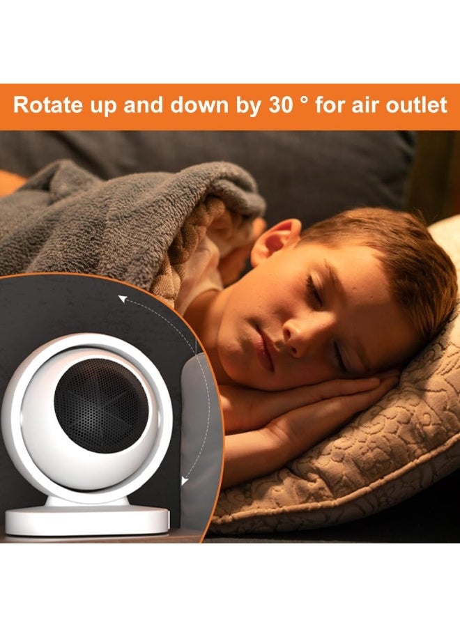 مدفاة شخصية محمولة 1800  واط  مع حماية من الحرارة الزائدة وحماية من الانقلاب مع مروحة -  تسخين سريع للمنزل والمكتب - Image 5