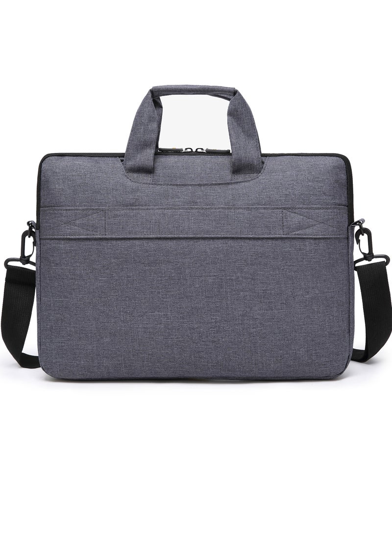 داتا زون شنطة  لابتوب  مقاس 15.6 بوصة لون رمادي غامق مقاومة للماء شنطة عملية بتصميم خفيف مثالية للعمل والسفر - Image 3
