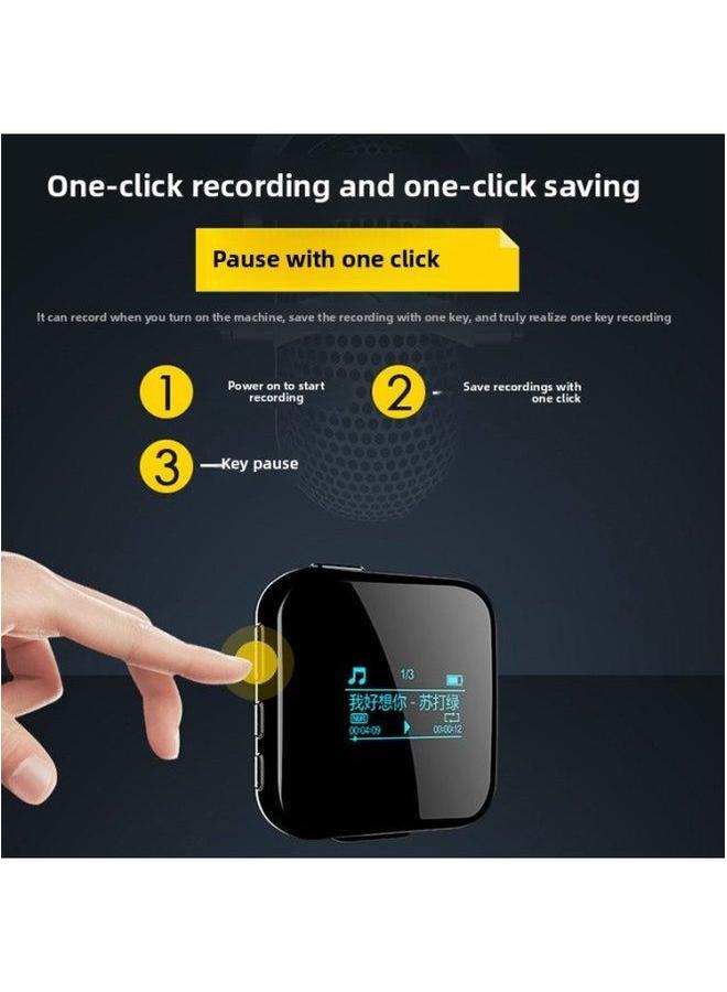 M8 Sports Bluetooth Mini Mp3 Student Walkman Player Lyrics Synchronous Display Multi-function Player-Body Color:No Version-Memory Capacity:4GB - Image 4