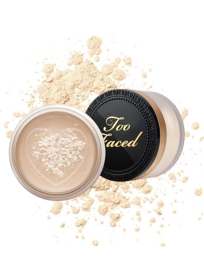 Too FacedCosmetics - Too Faced Born This Way Setting Powder, Translucent (17g) – Natural Finish Loose Powder for Smooth, Poreless Skin, Long-Lasting Makeup Wear, and Oil Control - Image 1