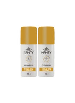 Infinity Deodorant Roll On Oud Scent (1+1) 80 ML +80ML