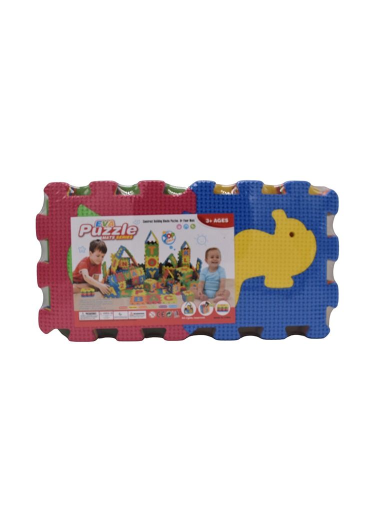 FUN MOMENT Fish Shaped Interlocking Foam Kids Learning Mat - Image 1