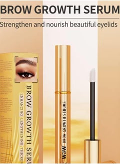 W3W Eyebrow Growth Serum Eyebrow Enhancing Serum Nourishing Brow Serum Gentle No Irritating Lash Serum Gentle Formula Longer Fuller and Thicker Flexible Lashes Eyebrow Enhancer Serum 4ml  - Image 5