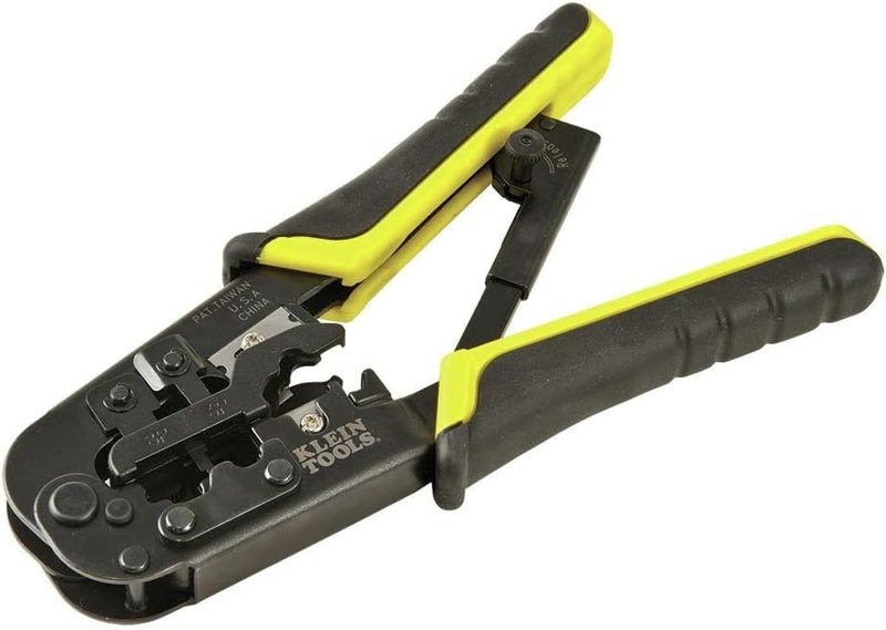 Klein Tools VDV226-011-SEN Ratcheting Modular Crimper/Stripper for Voice and Data Applications - Image 4