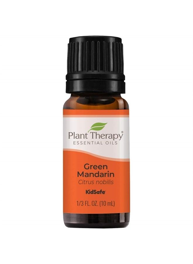 Plant Therapy Green Mandarin Essential Oil 10 mL (1/3 oz) 100% Pure, Undiluted, Therapeutic Grade 