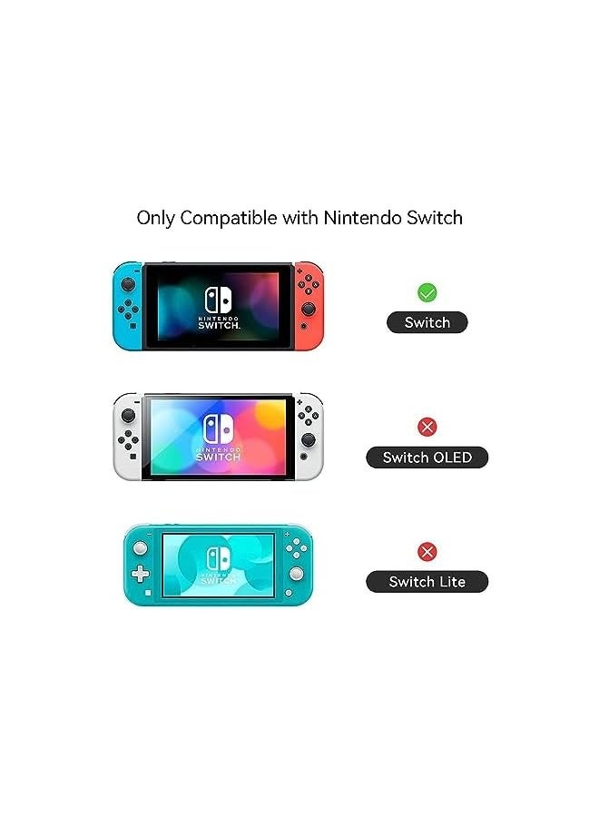 PROMASS Protective Case Compatible with Nintendo Switch, Soft TPU Slim Case Cover Compatible with Nintendo Switch Console and Joy-Con (Ice Cream Cat) [video game] - Image 2