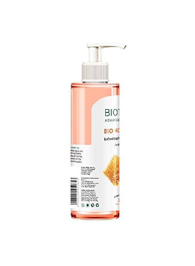 Biotique Bio Honey Gel Refreshing Foaming Face Wash For All Skin Types 200Ml - Image 3