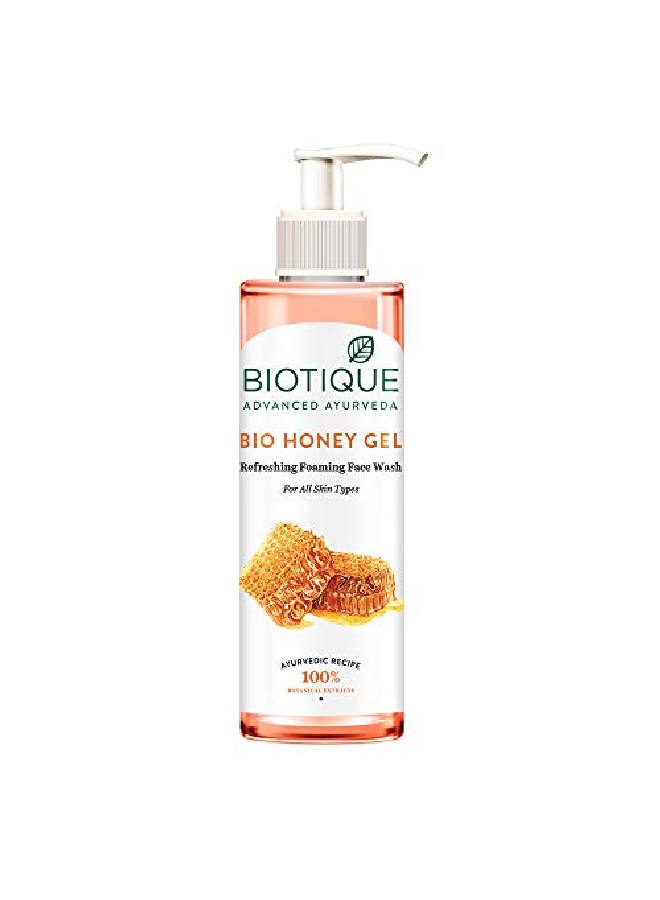 Biotique Bio Honey Gel Refreshing Foaming Face Wash For All Skin Types 200Ml - Image 2