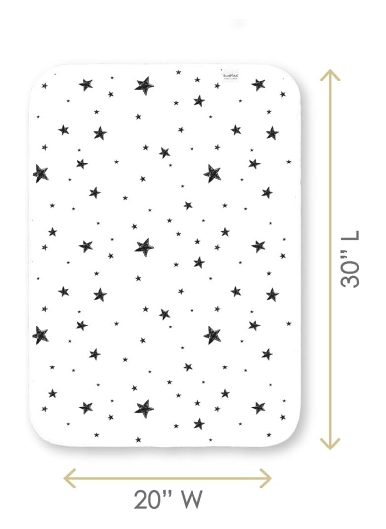 Moro Moro Baby Waterproof Changing Pad, 50x70 cm, Soft Cotton Surface  - Image 2