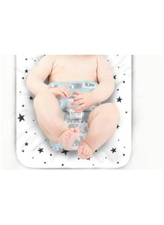 Moro Moro Baby Waterproof Changing Pad, 50x70 cm, Soft Cotton Surface  - Image 3