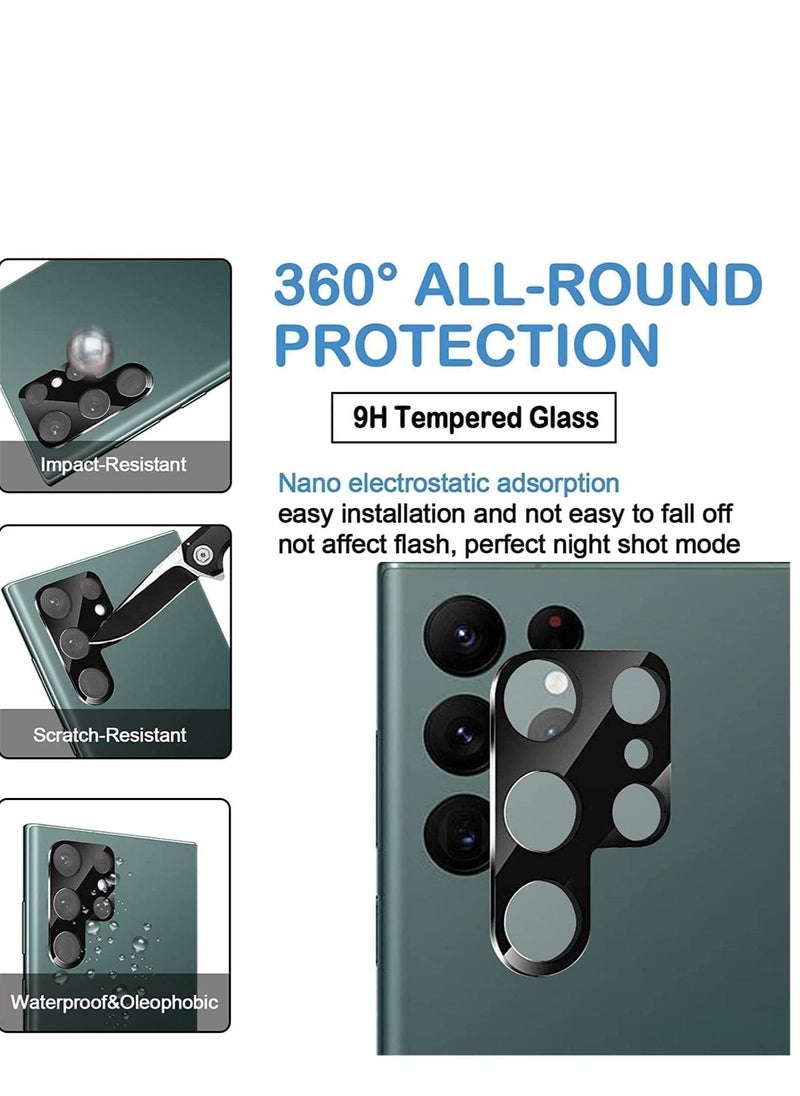 Raxoom [5-in-1] for Samsung Galaxy S22 Ultra Case,2 Packs Camera Lens Protector + 2 Packs Soft Screen Protector,Matte-Finish, All-Round Protection, Shockproof, Anti-Scratches Kit for Galaxy S22 Ultra 5G - Image 5