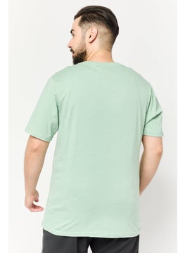 RBX Men Sportswear Fit Short Sleeve Outdoor T-Shirt, Sage Green  - Image 2