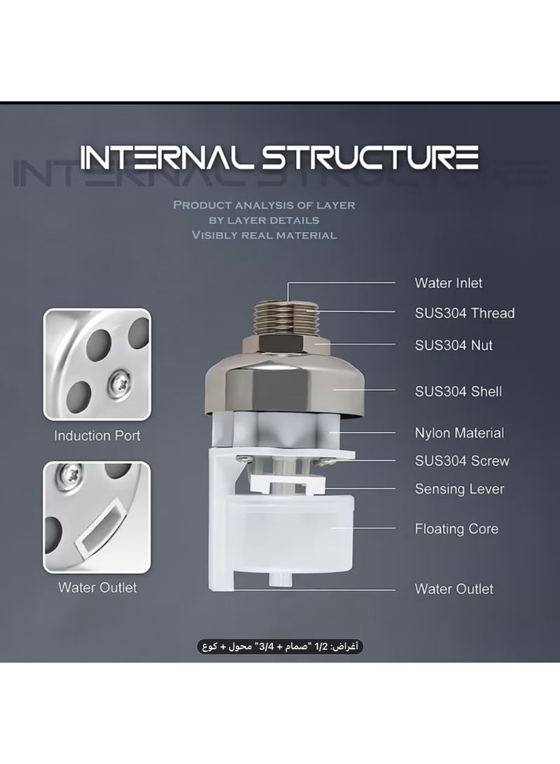 Stainless steel water float with new technology - Image 4