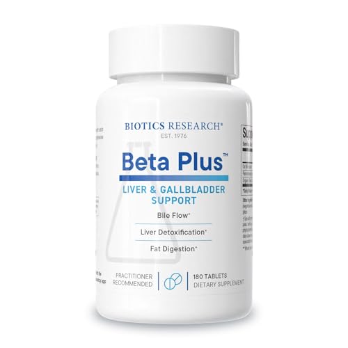 Biotics Research Beta-Plus™ Nutritional Ox Bile Salts Digestive Enzymes Supplement For Bile Production For No Gallbladder-Supports Overall Liver Function, Aids Fat Digestion, Supplies Betaine 180 Tabs - Image 1