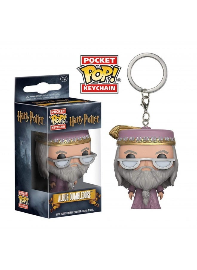 Generic - Harry Potter #1 Dobby Snape Voldemort Dumbledore Hand-made Model Keychain Keychain-Color:Snape Keychain - Image 1